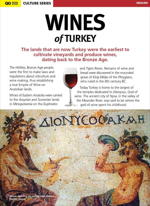 QG Culture Series - Wines of Turkey